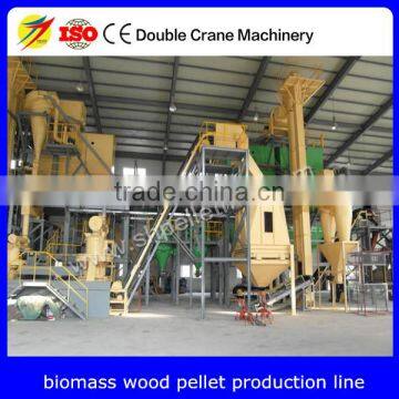 complete wood pellet line made in china