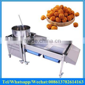 304stainless steel round ball shape corn popcorn bulking machine