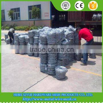 Anping xiyue hot-dip barbed wire fencing wholesale