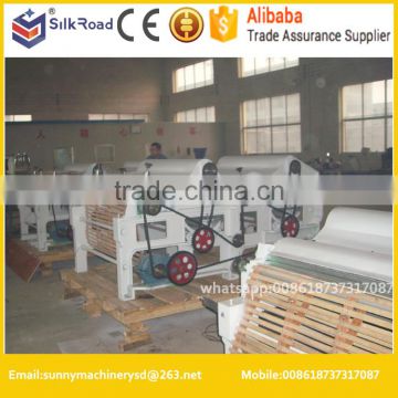 Industrial cloth waste recycling machine