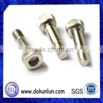 Carbon Steel Nickel Plated Inner Hex Half-thread Screw Bolt photo-3