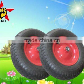 supply agriculture wheelbarrow pneumatic wheel 4.00-8