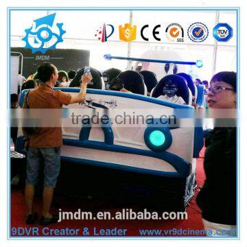Professional cinema projector electric motion ride 9d VR Galaxy Spaceship cinema simulator