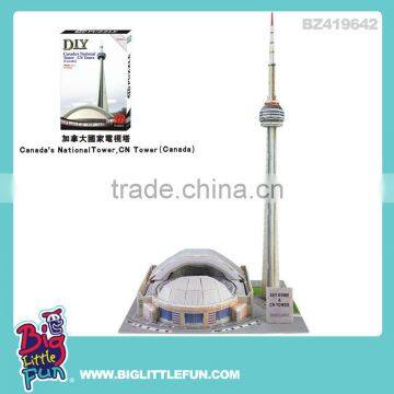 3d eva puzzle toy CN Tower