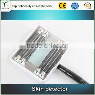 4 Fluorescent Bulbs Portable Skin Care Analyzer Beauty Magnifying Woods Lamp Salon Machine photo-4