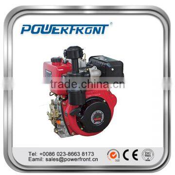 Chinese Portable Engine 418cc Air Cooled Single-cylinder PF186FB Diesel Engine photo-4