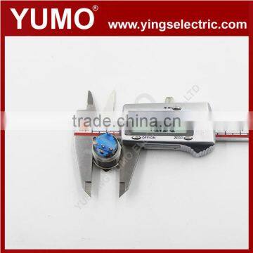 ABS19S-P11-E 19mm Ring LED Lamp Green Metal Push Button photo-5