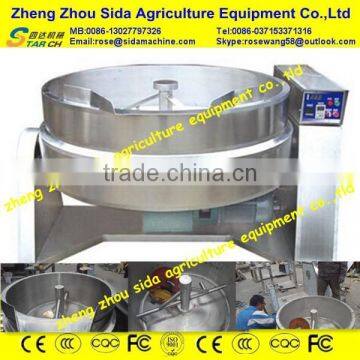 200Kg per hour stainless steel cassava garri fryer