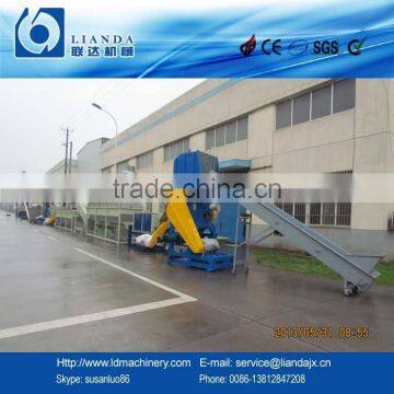 pp woven bags recycling machine