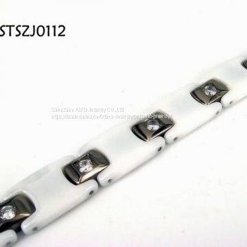 Valentine 's Day Gift Titanium Steel Bracelets Jewelry Embrossed Logo photo-2