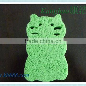 Baby bathing Natural Cellulose Sponge,compressed cellulose sponge, Cellulose cleaning sponge