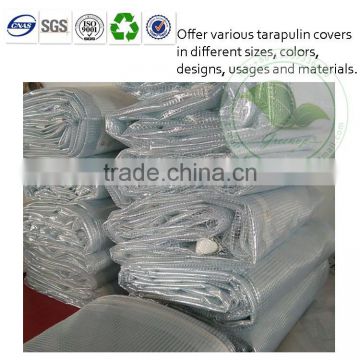 super quality thick PVC coated transparent mesh fabric