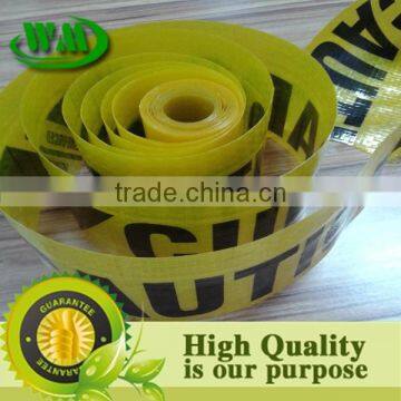 pe Woven Cloth Logo Print Caution Tape photo-5