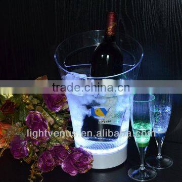 2014 factory sale multicolor led ice bucket