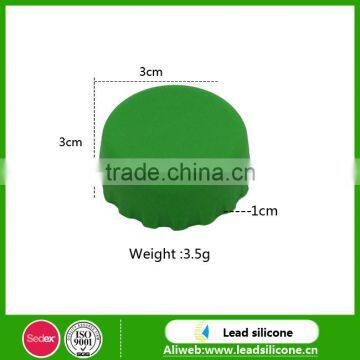 Customized Printed Silicone Beer Cap / Saver Reusable Silicone Beer Bottle Caps photo-3