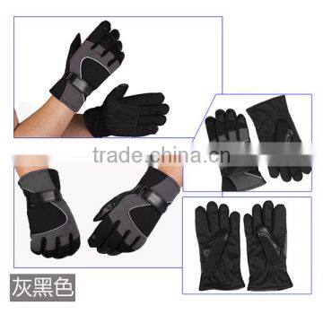 2017 Fashion Style Leather Touch Screen Gloves, Warm Cycling Gloves, Thick Warm Gloves photo-5