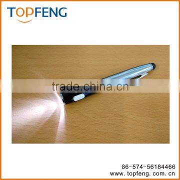 3-in-1 Stylus With Ballpoint Pen and LED Torch/stylus Pens With Glitter photo-2