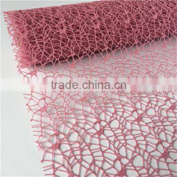 Flower wrapper net mesh flower packing material