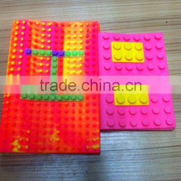 Hot Sale DIY Blocks Silicone Notebook Cover photo-4