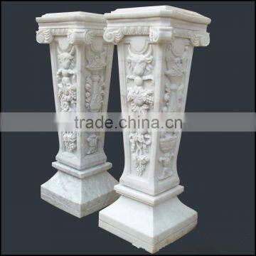 European Sex Lady Stone Column in Pillar Used for Decorative photo-5