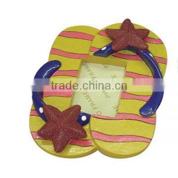 Polyresin Beach Slipper Decoration