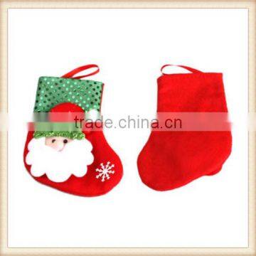 Christmas Stocking Santa Snowman Sock Sack Gift Bag Tree Ornament Decoration photo-4