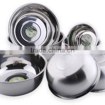 functional stainless steel basin/bowl for hotel/kitchen