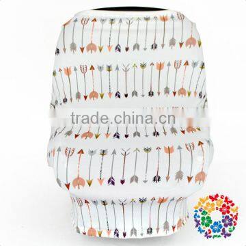 Elastic Baby Car Seat Cover Stripe Nursing Cover OEM Service Shopping Cart Cover photo-5