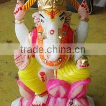 Colorful Ganesha Statues