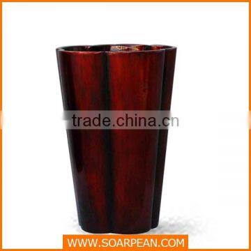 Modern Garden Decorative Fiberglass Tall Flower Vase photo-3