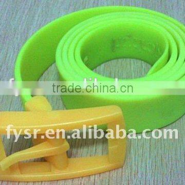 Colorful Silicone Belt With Plastic Buckle (smaller Order,paypal OK) photo-3