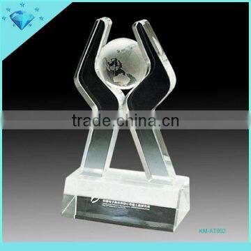 Best-selling Crescent Crystal Awards Can Add Your Logo or Words photo-3
