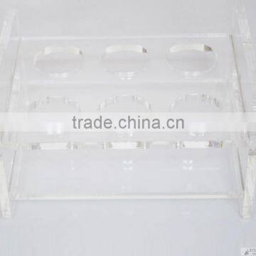 Barware High Quality Clear Acrylic Wine Bottle Holder photo-5