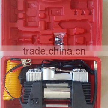 Automatic Truck Tire Inflation Tyre Inflator Car Air Compressor Portabe 12v DC Mini Air Pump photo-4