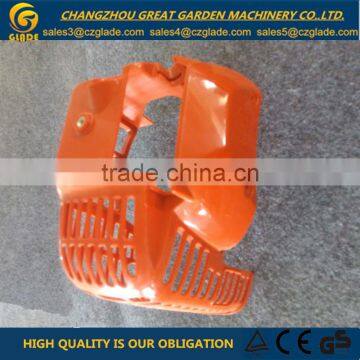 Orange Gasoline Grass Cutter Parts Engine Cover Plastic Garden Tools Parts