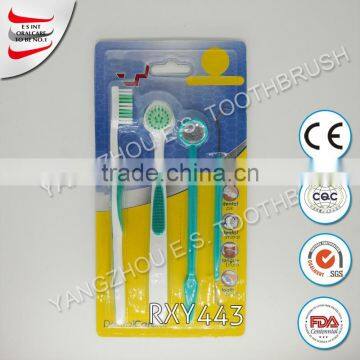 travel toothbrush dental denture brush