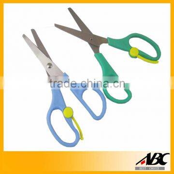 Safty Plastic Handle Small Student Scissors photo-4