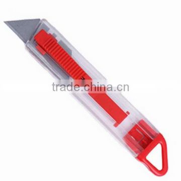 Plastic Auto Retractable Box Cutter Safety Knife