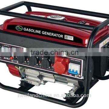 2.6kW 7.0hp 3 pahse portable 4-stroke air-cooled gasoline generator