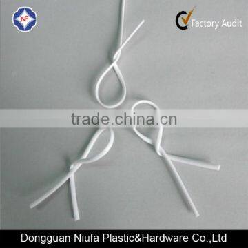 Clear/white Galvanized Wire Plastic Twist Tie photo-6