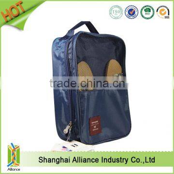 Outdoor Handle Blue Functional Thickness Travel Nylon Storage Pouch Travel Shoes Bag photo-3
