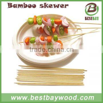 Wholesale Natural BBQ Use 20cm 30cm 40cm 50cm Bamboo Skewer photo-3