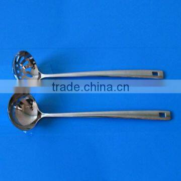 2 pcs kitchen tool set,Slotted Soup Spoon & Soup Spoon RH -0264