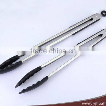 16" Skidproof Handle Silicone Food Tongs HFT-S01A