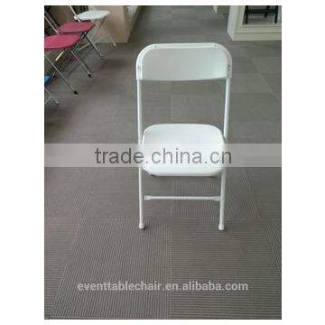 Cheap Wholesale Plastic Folding Chair With Steel Frame photo-4