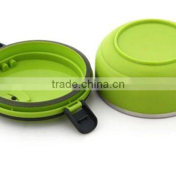 Round Stainless Steel and PP Material Food Container With Competitive Price photo-3