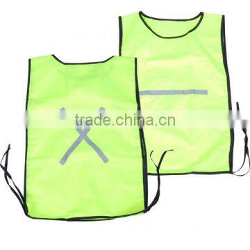 Printed Safety Warning Reflective 100 Polyester Work Vest photo-4