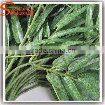2015 China Factory Wholesales Plastic Fake Artificial Lucky Garden Bamboo Fence Branches Leaves photo-3