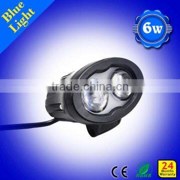 110V 6W LED Forklift Warning Light Blue LED Work Light Oval Spot Blue Light photo-3