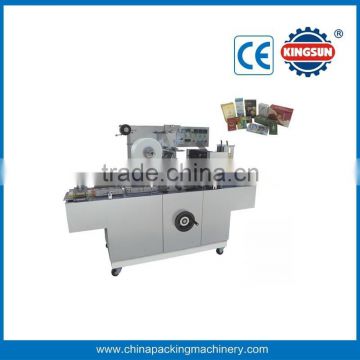 Manufacturer atuomatic cellophane wrapping machine with easy tear tape